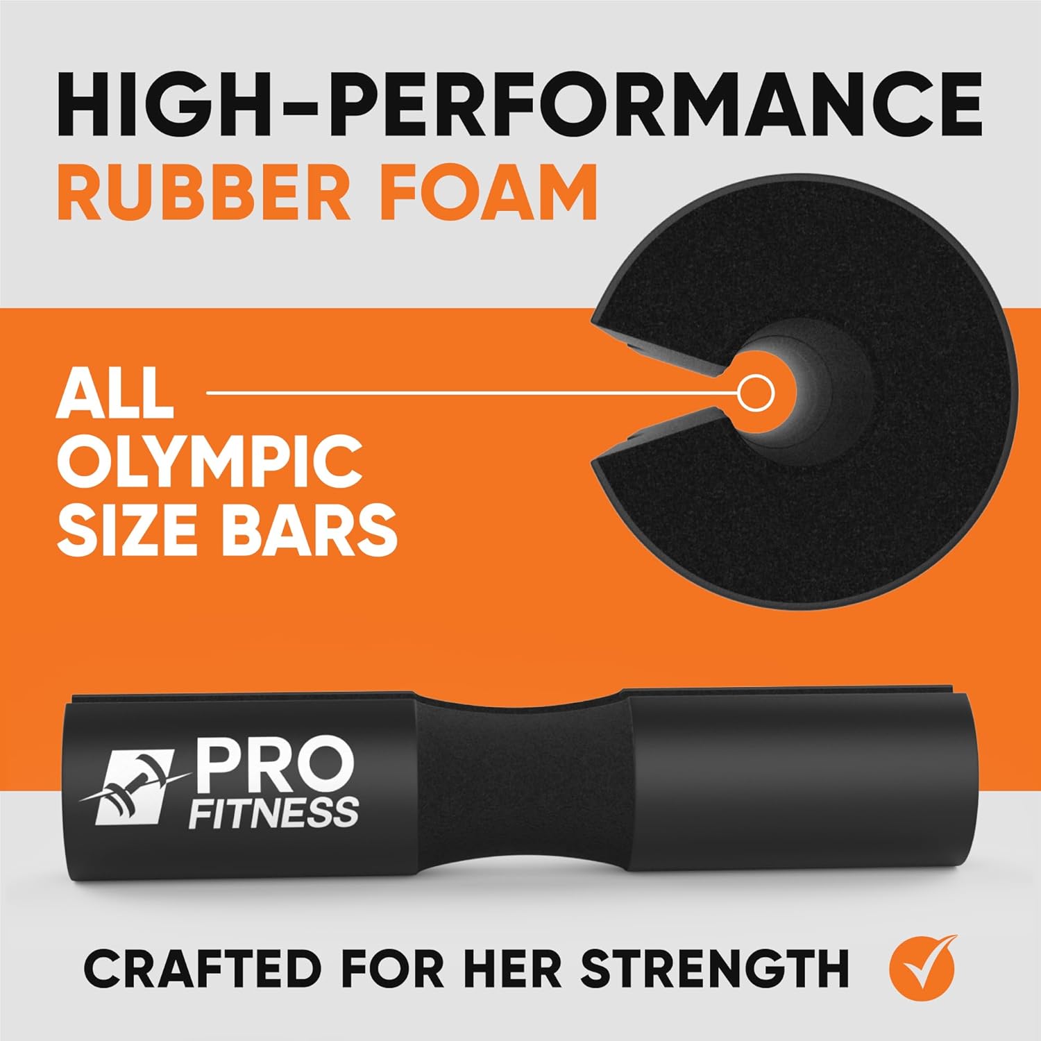 Black leather weightlifting belt with 'PROfitness' logo in front.
